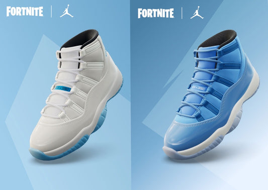 “Legend Blue” Air Jordan 11 And More Added To Fortnite Kicks