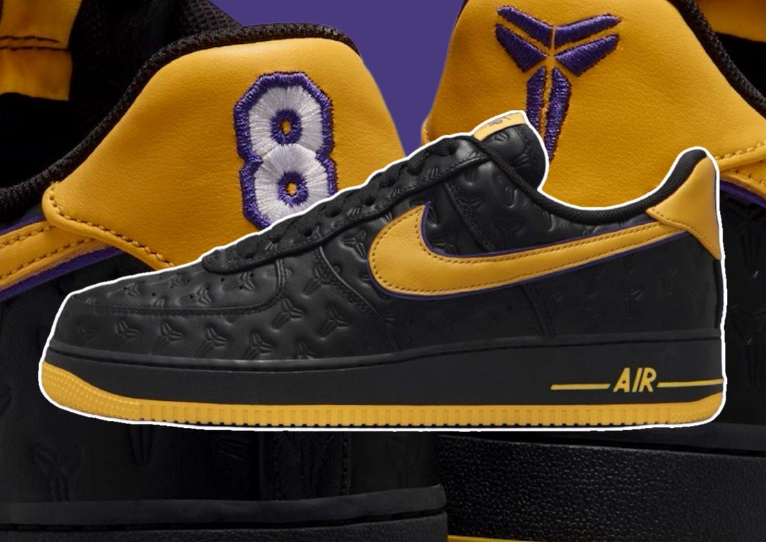 Kobe Bryant x Nike Air Force 1 Low “Black” Releases December 2024