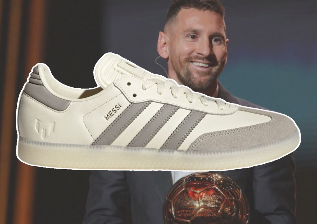 Lionel Messi x adidas Samba “Cream White” Releases Spring 2025