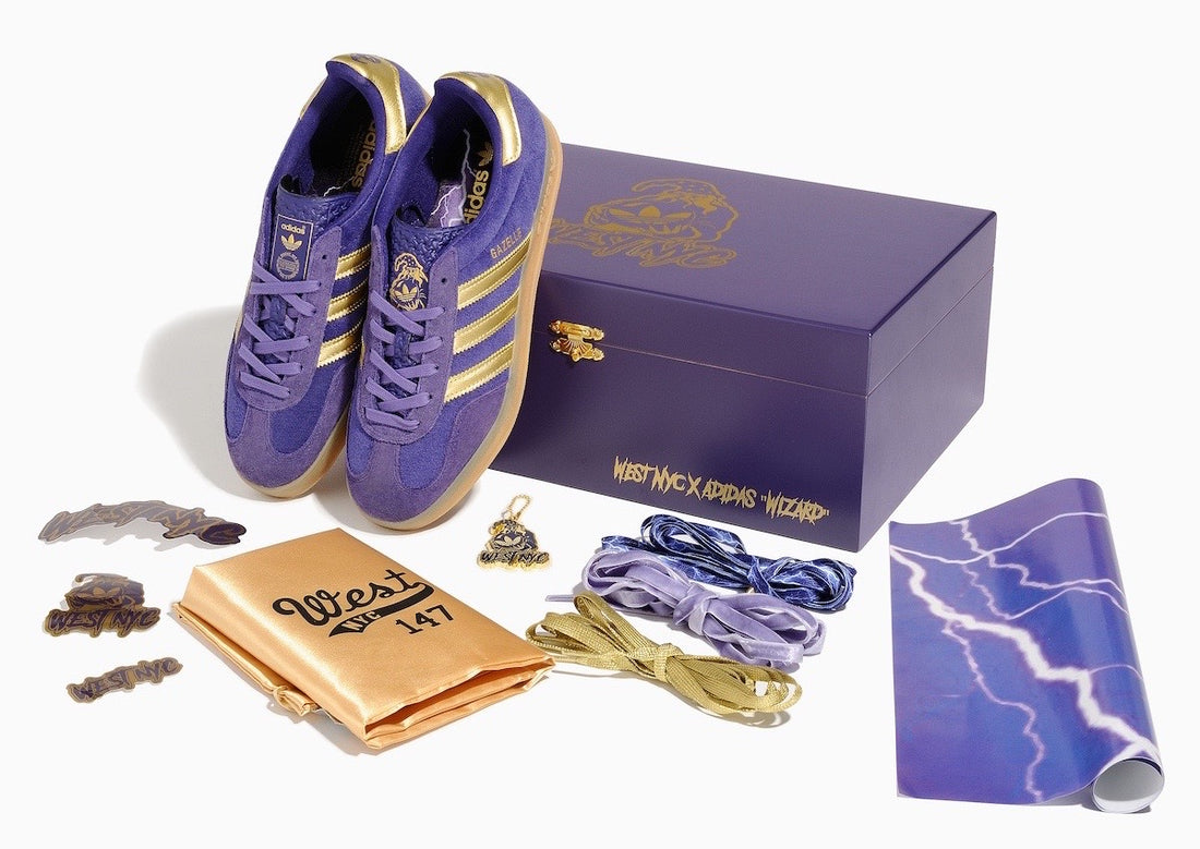 West NYC x adidas Gazelle Indoor “Wizard” Releases December 2024