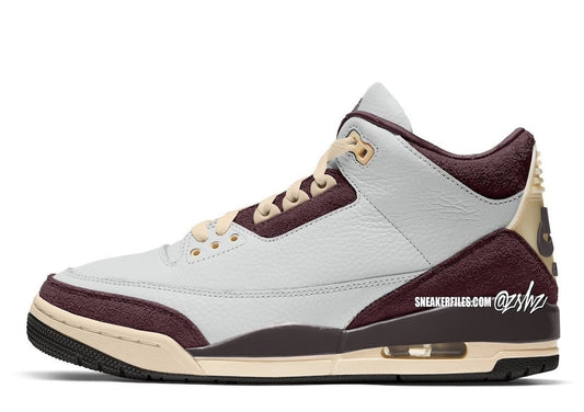 A Ma Maniere x Air Jordan 3 “Burgundy Crush” Releases July 2024 - Misguided