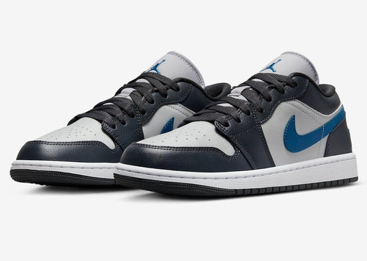 Air Jordan 1 Low “Anthracite/Industrial Blue” Releases Spring 2024 - Misguided