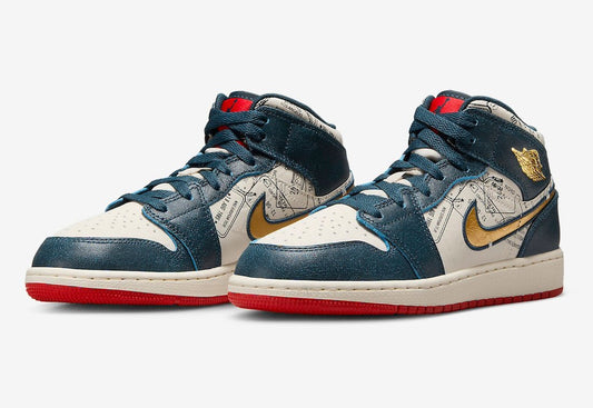 Air Jordan 1 Mid GS “Take Flight” Releases February 2024 - Misguided