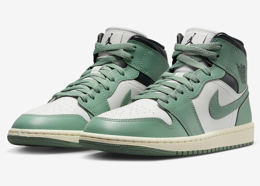 Air Jordan 1 Mid “Jade Smoke” Releases April 2024 - Misguided