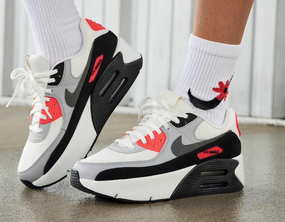 Nike Air Max 90 LV8 “Infrared” Now Available (February 2024) - Misguided