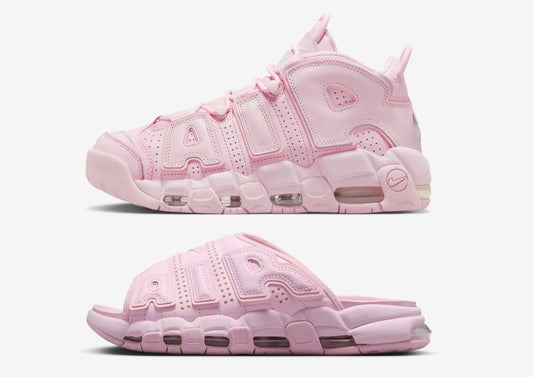 Nike Air More Uptempo Slide “Pink” Releases Spring 2024 - Misguided