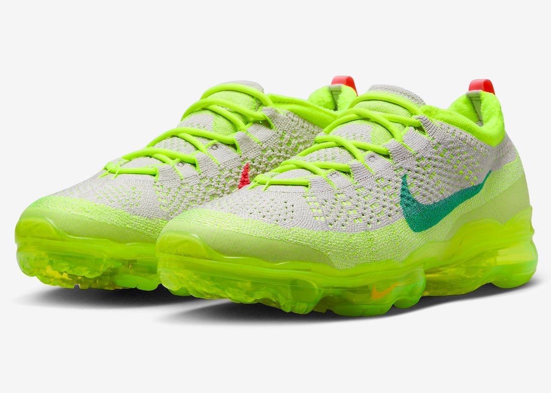 Nike Air VaporMax 2023 Flyknit “Vast Grey/Volt” Releases Spring 2024 - Misguided