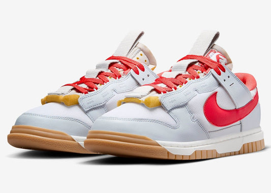 Nike Dunk Low Remastered “Pure Platinum/Light Crimson” Releases Summer 2024 - Misguided