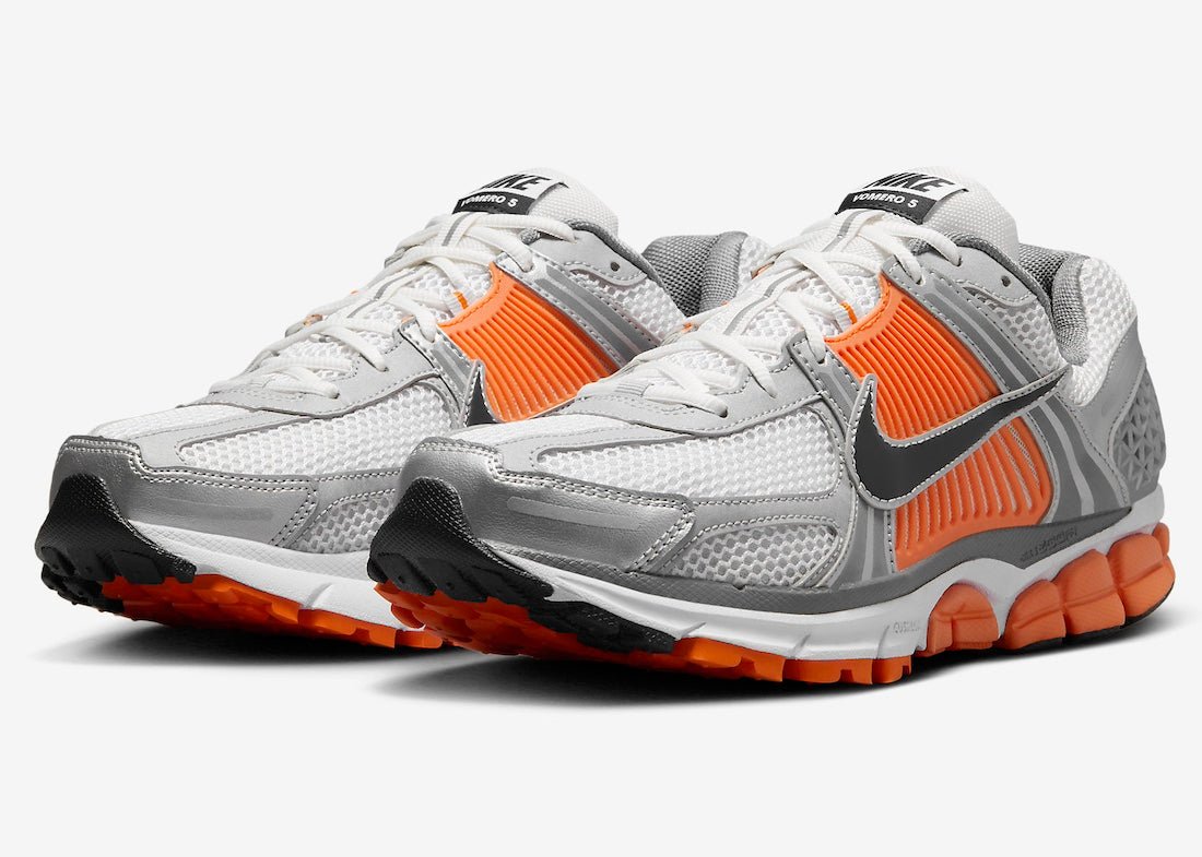 Nike Zoom Vomero 5 “Platinum Tint/Safety Orange” Releases Spring 2024 - Misguided