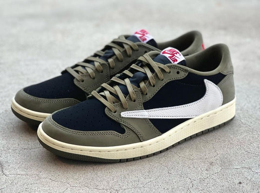 Travis Scott x Air Jordan 1 Low OG “Black Olive” Releases Fall 2024 - Misguided