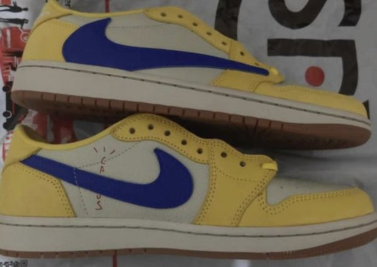 Travis Scott x Air Jordan 1 Low OG “Canary” Releases Summer 2024 - Misguided