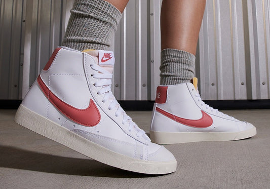 Women’s Nike Blazer Mid ’77 Arrives in “White/Red Stardust” - Misguided