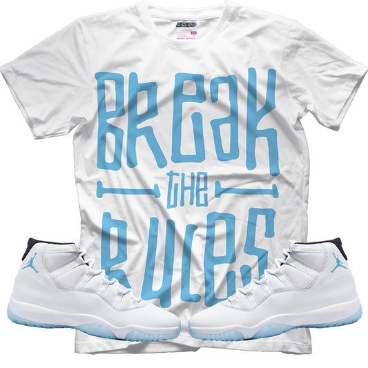 Break The Rules (Air Jordan 11 Legend Blue) T-Shirt