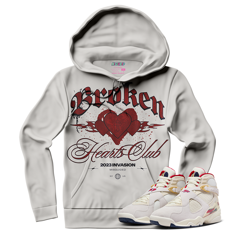 Broken Hearts Club (SOLEFLY X AIR JORDAN 8 “MI CASA ES SU CASA”) Hoodie