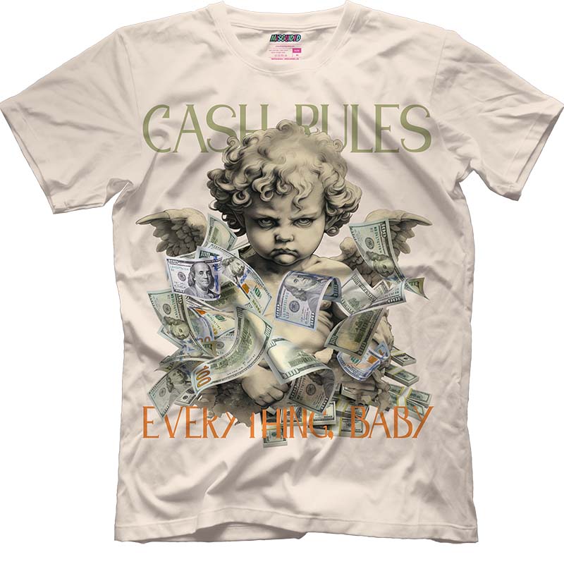 Cash Rules (AIR JORDAN 1 HIGH OG CRAFT “CELADON”) T-Shirt