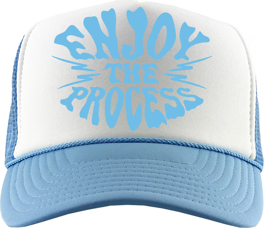 Enjoy The Process (Air Jordan 11 Legend Blue) Trucker Hat