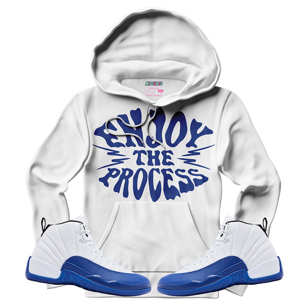 Sudadera con capucha Enjoy The Process (Air Jordan 12 Blueberry)