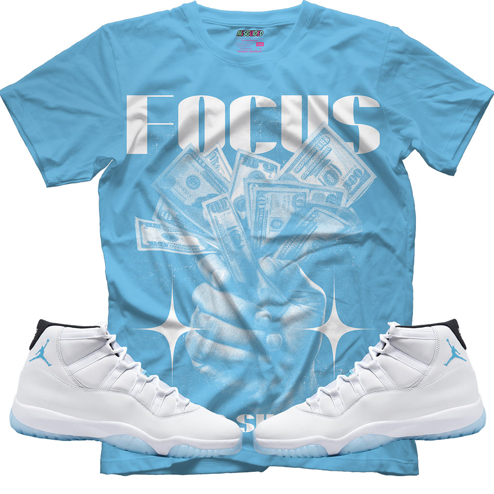 Camiseta Focus Fuels Success (Air Jordan 11 Legend Blue)