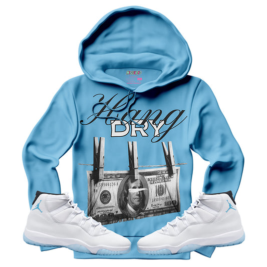 Hang Dry (Air Jordan 11 Legend Blue) Hoodie