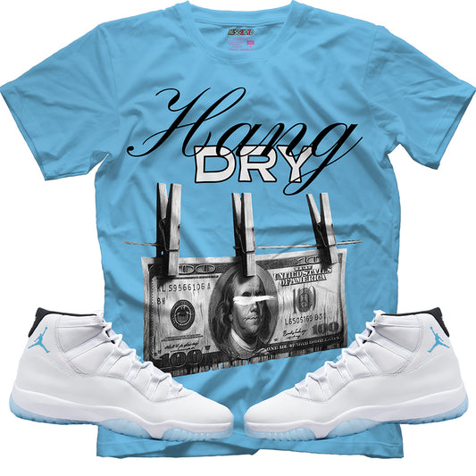 Hang Dry (Air Jordan 11 Legend Blue) T-Shirt