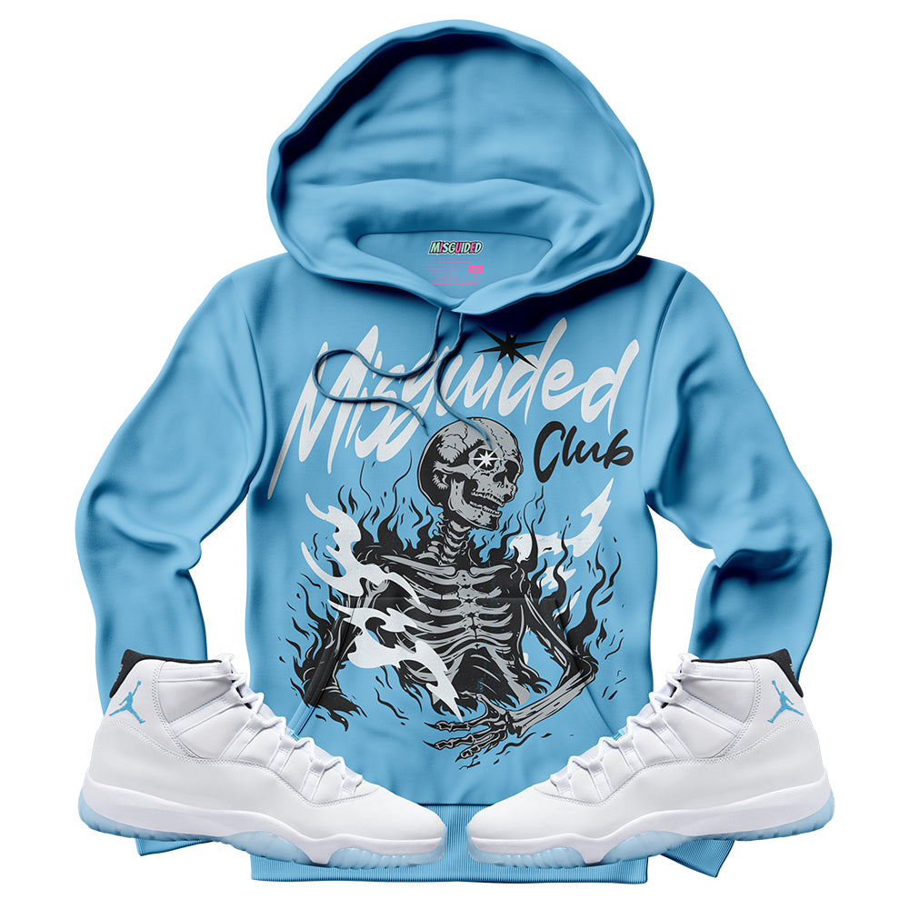 Sudadera con capucha Misguided Club (Air Jordan 11 Legend Blue)