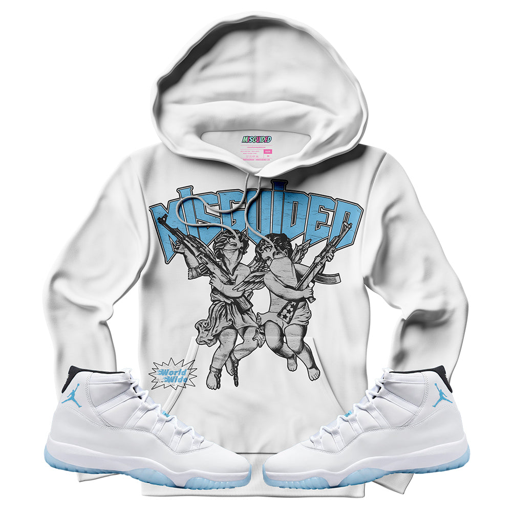 Sudadera con capucha Misguided Rich Club (Air Jordan 11 Legend Blue)