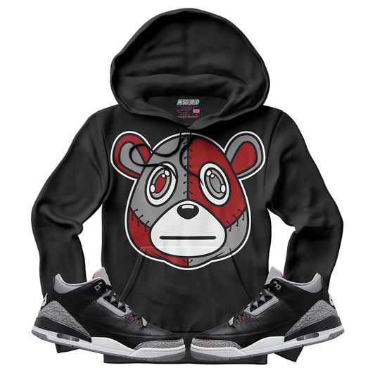 Misguided (Air Jordan 3 Black Cement) Hoodie