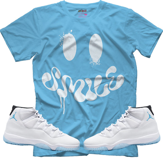 Smile (Air Jordan 11 Legend Blue) T-Shirt