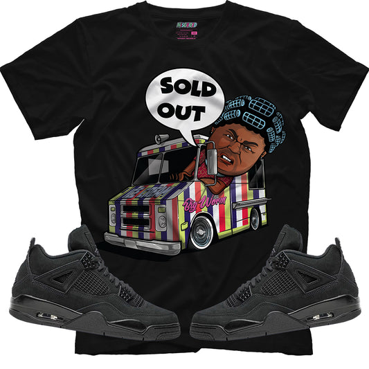 Camiseta agotada (Air Jordan 4 Black Cat)