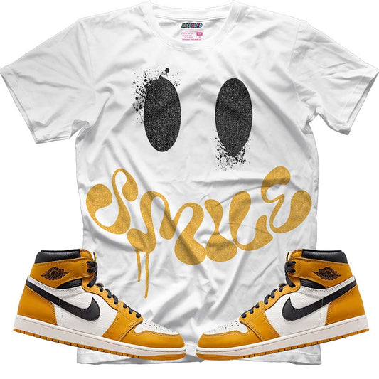 (Air Jordan 1 Retro High OG 'Yellow Ochre') T-Shirt - Misguided