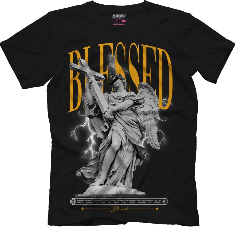 Blessed (Air Jordan 1 Retro High OG 'Yellow Ochre') T-Shirt - Misguided