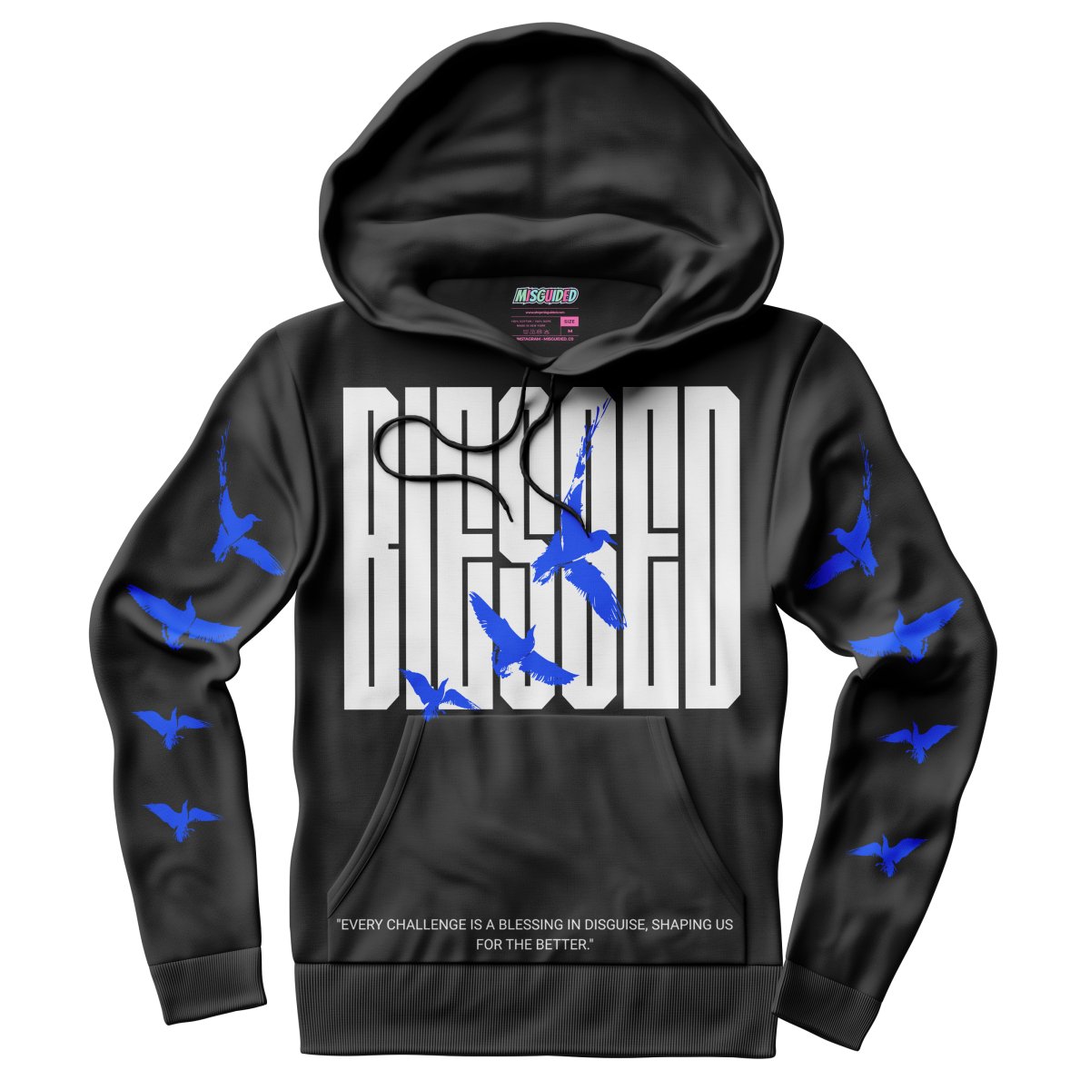 Blessed (Air Jordan 1 Royal Reimagined) Hoodie - Misguided