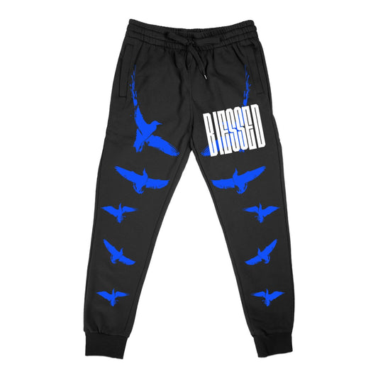 Blessed (Air Jordan 1 Royal Reimagined) Joggers - Misguided