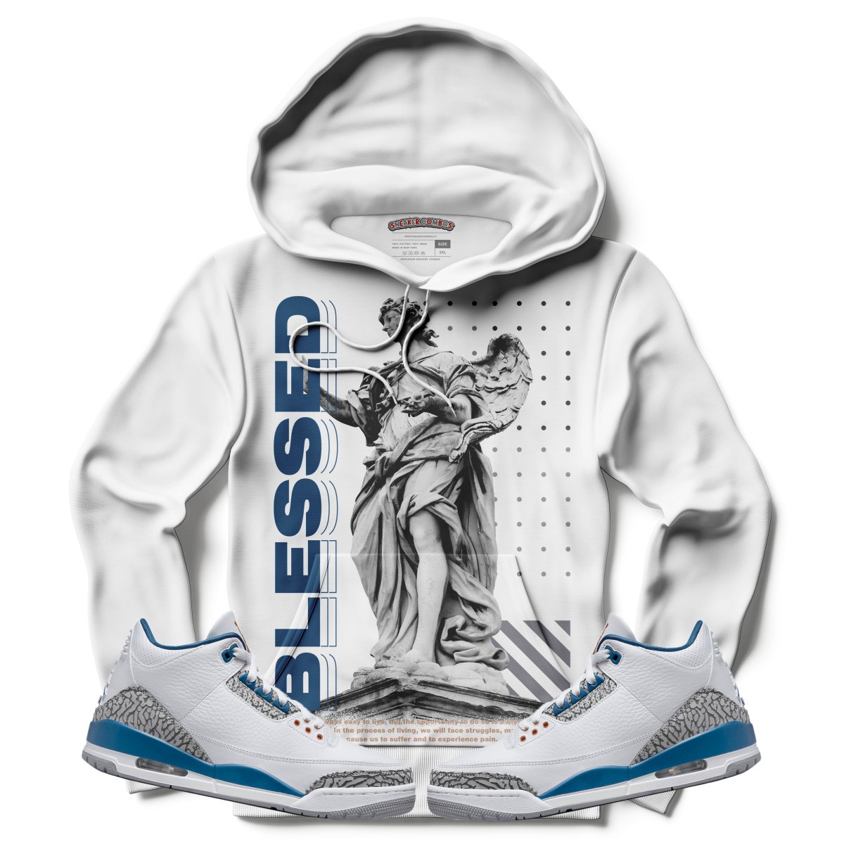 Blessed (Air Jordan 3 “Wizards” PE) Hoodie - Misguided