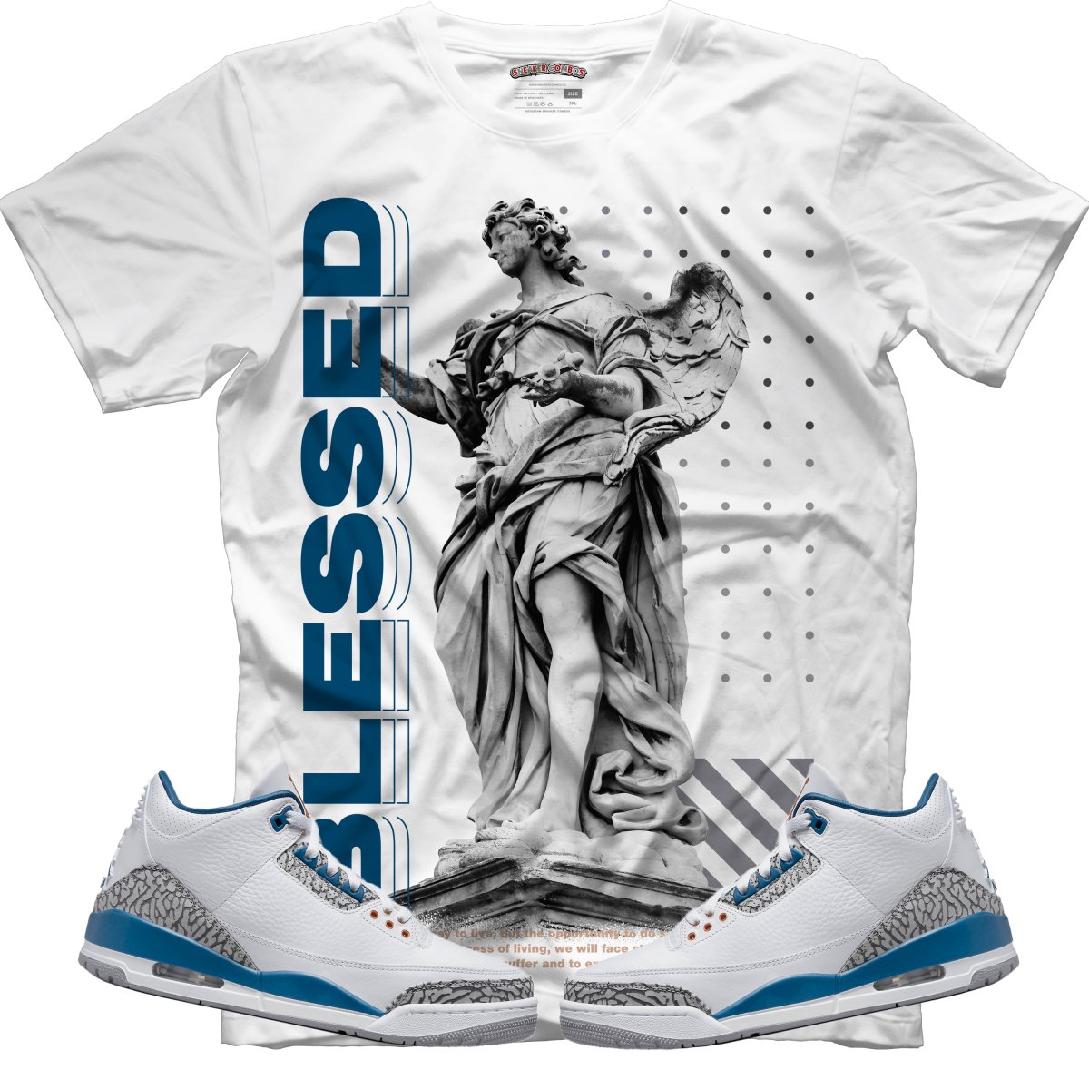 Blessed (Air Jordan 3 “Wizards” PE) T-Shirt - Misguided