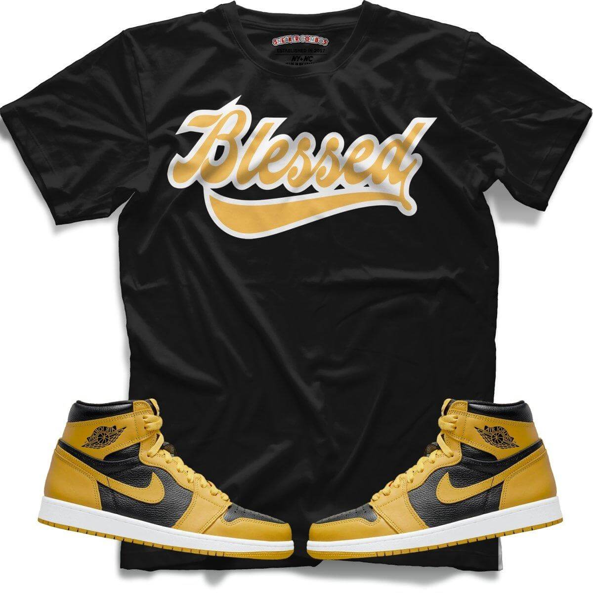 Blessed (Retro 1 Pollen) T-Shirt - Misguided