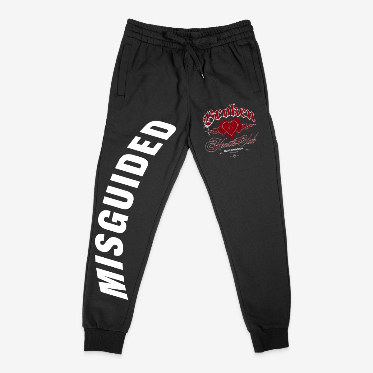 Broken Hearts Club (Air Jordan 12 Cherry) Joggers - Misguided