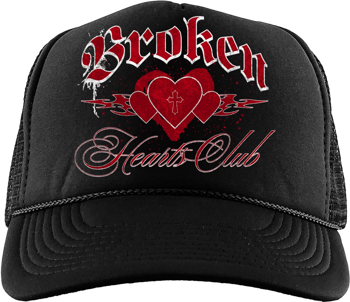 Broken Hearts Club (Air Jordan 12 Cherry) Trucker Hat - Misguided