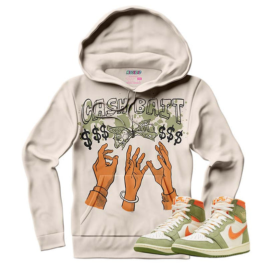 Cash Bait (AIR JORDAN 1 HIGH OG CRAFT “CELADON”) Hoodie - Misguided