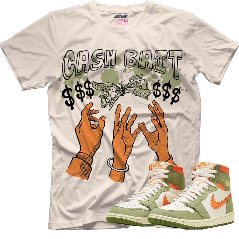 Cash Bait (AIR JORDAN 1 HIGH OG CRAFT “CELADON”) T-Shirt - Misguided