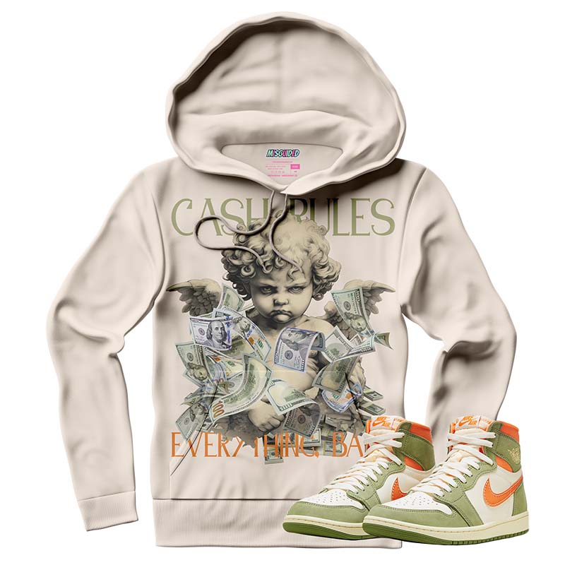 Cash Rules Everything Baby (AIR JORDAN 1 HIGH OG CRAFT “CELADON”) Hoodie - Misguided