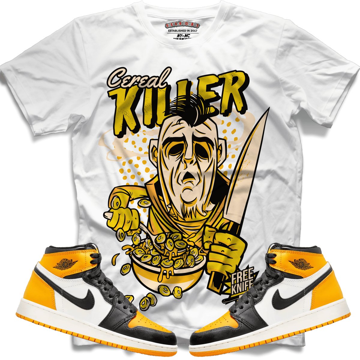 Cereal Killer (Retro 1 Taxi) T-Shirt - Misguided