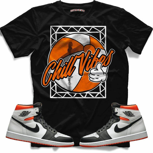 Chill Vibes (Retro 1 Electric Orange) T-Shirt - Misguided