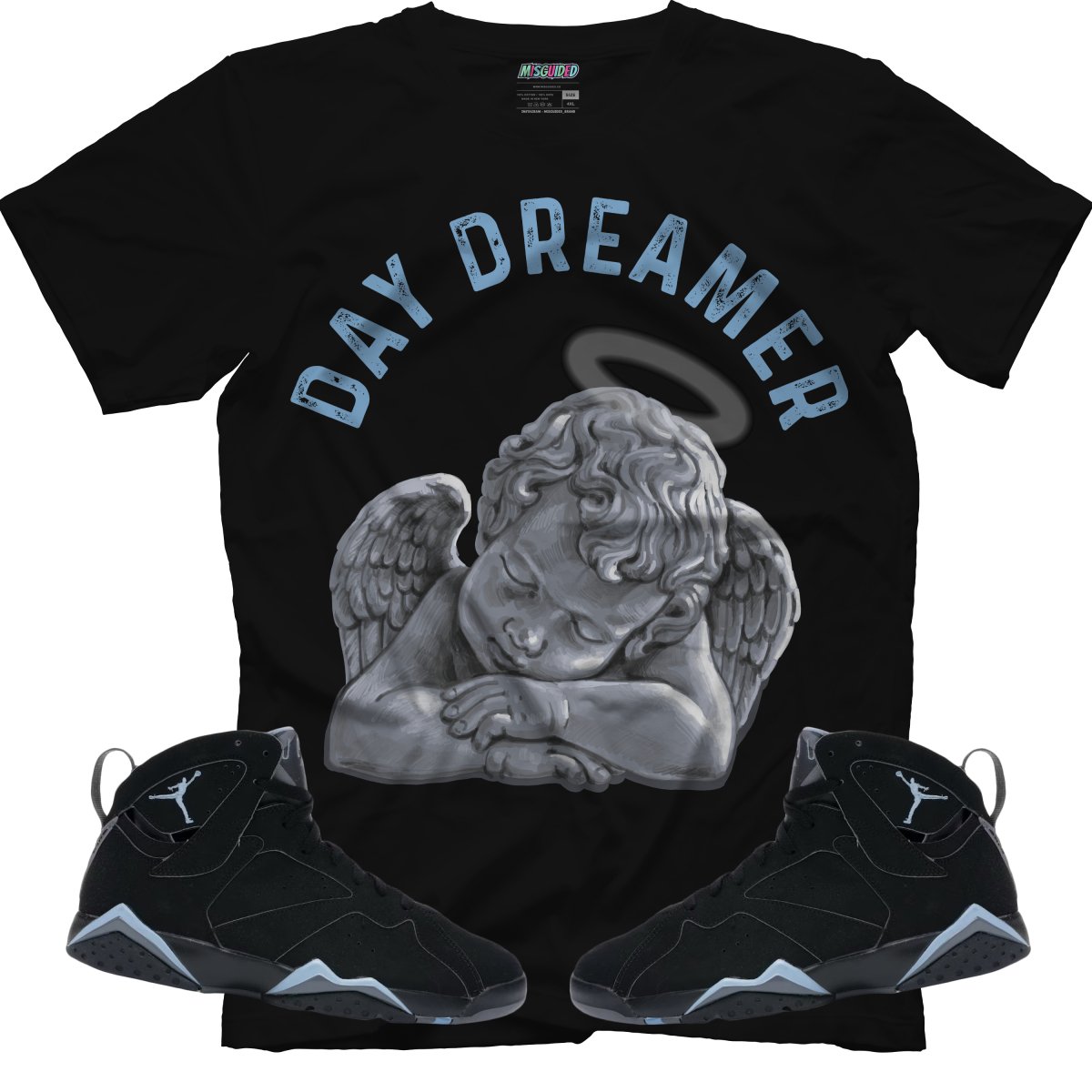 Day Dreamer (Air Jordan 7 Chambray) T-Shirt - Misguided