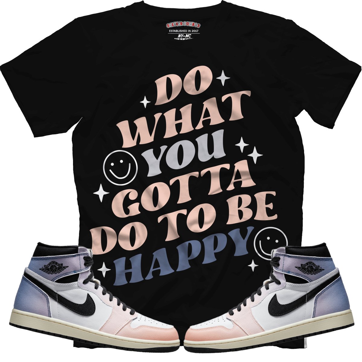 Do What You Gotta Do ( Air Jordan 1 Skyline) T-Shirt - Misguided