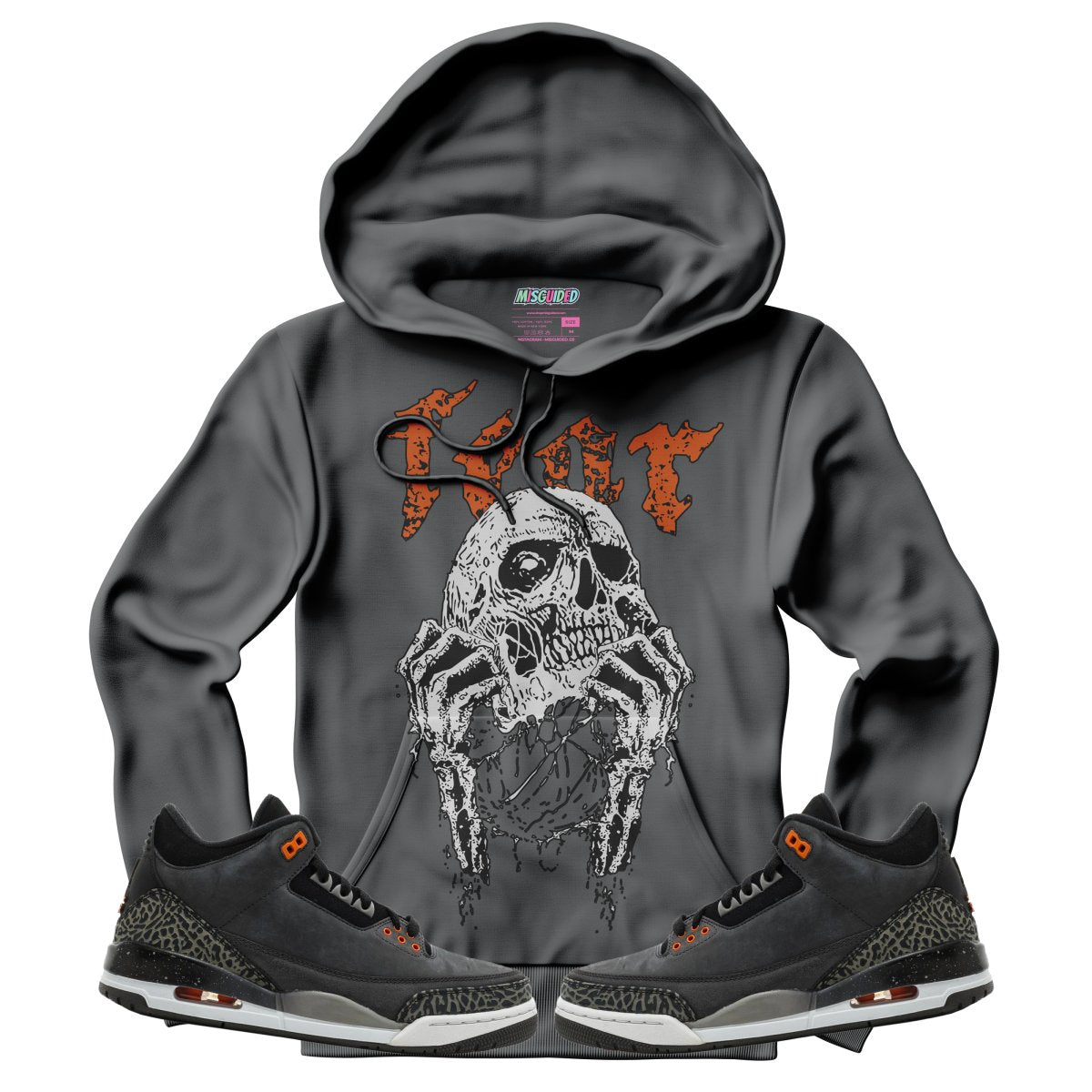 Fear (Air Jordan 3 Fear) Hoodie - Misguided