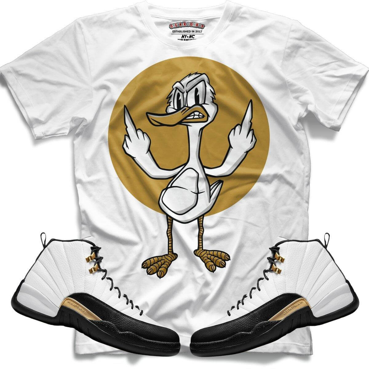 F##K You (Retro 12 Royalty) T-Shirt - Misguided