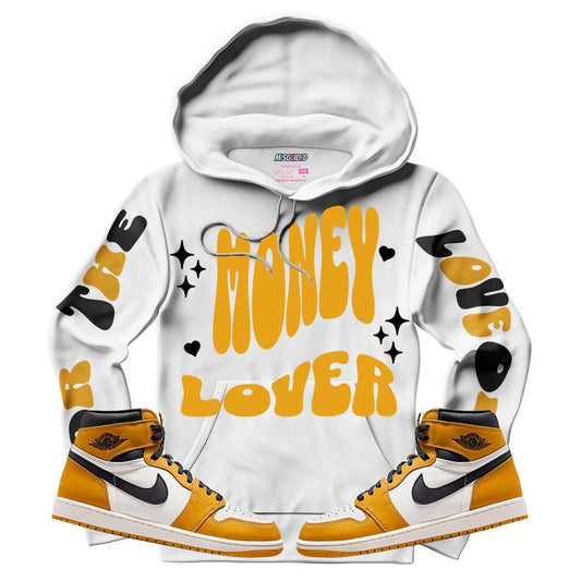 For The Love Of Money (Air Jordan 1 Retro High OG 'Yellow Ochre) Hoodie - Misguided