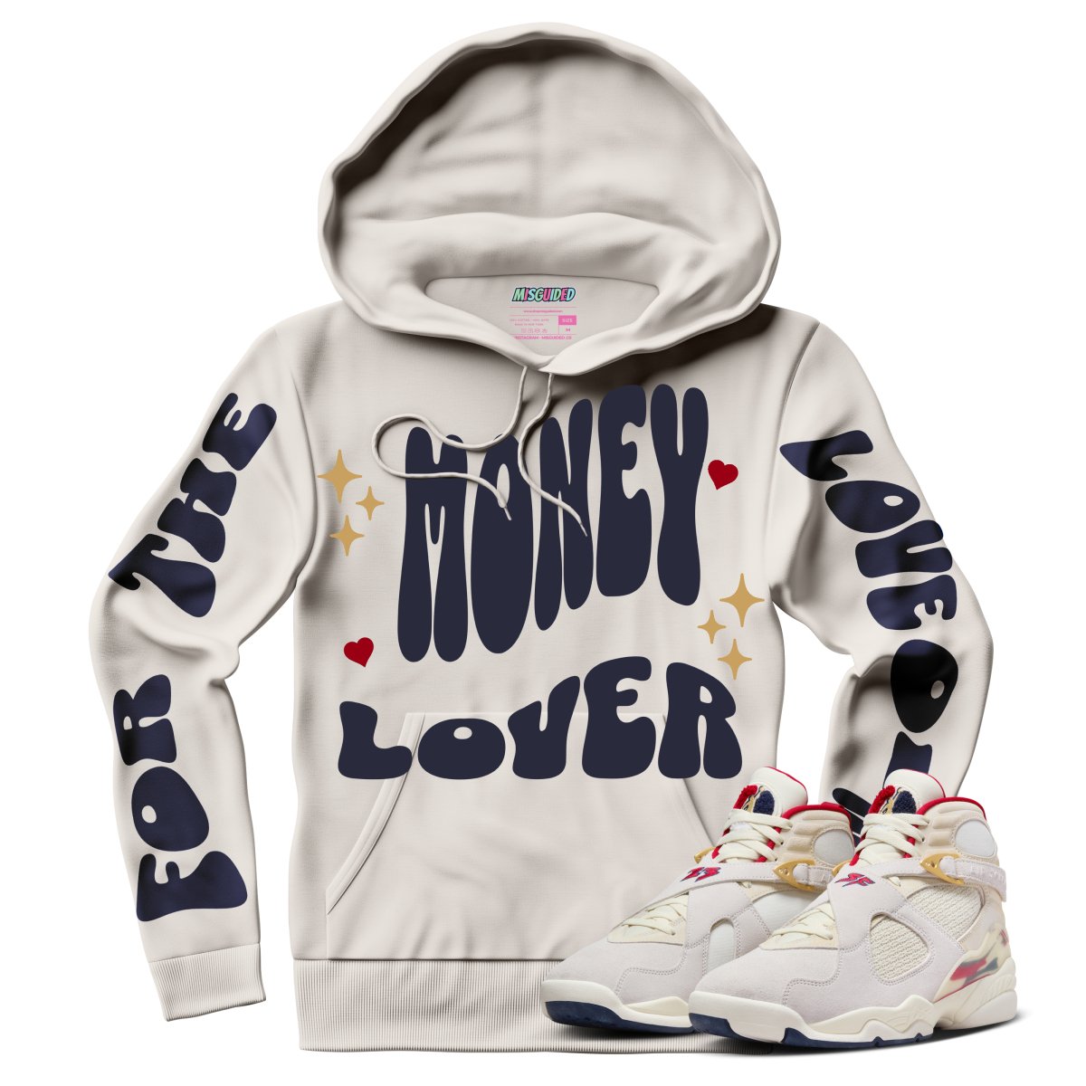 For The Love Of Money (SOLEFLY X AIR JORDAN 8 “MI CASA ES SU CASA”) Hoodie - Misguided