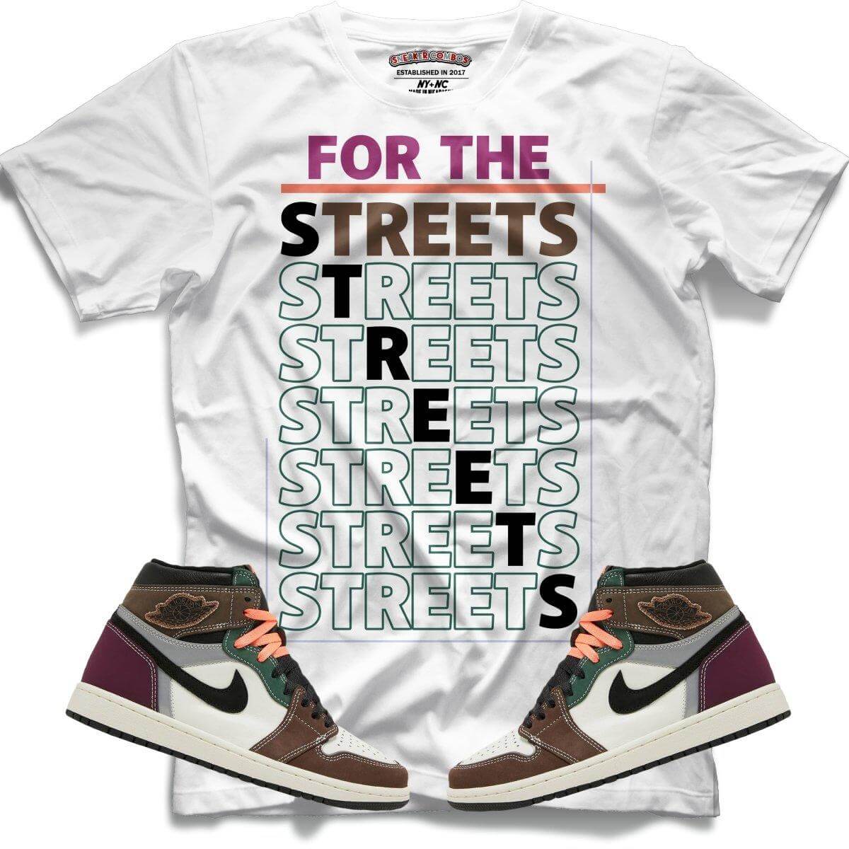 For The Streets (Retro 1 Craft) T-Shirt - Misguided